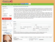 Tablet Screenshot of apenpals.com